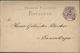 STEMPEL: Krotzingen. - Stamped Stationery 1879 - Andere & Zonder Classificatie