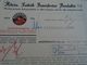 AD036.02  Germany Old Invoice -Rechnung -  Andernach Am Rhein - Feuerfester Produkte Heat-Resistent Products - 1937 - 1900 – 1949