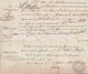 Certificat De Disparition Pendant La Retraite De Russie En 1812, établi Par Le Ministère De La Guerre Le 25 Sept 1833 - Historical Documents