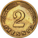 Monnaie, République Fédérale Allemande, 2 Pfennig, 1950, Munich, SUP, Bronze - 2 Pfennig