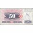 TWN - BOSNIA-HERZEGOVINA 55h - 50.000 Dinara 1993 (1992) Handstamp Date 24.12.1993 - SARAJEVO - Tall Red Zeroes UNC - Bosnia Erzegovina