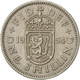 Monnaie, Grande-Bretagne, Elizabeth II, Shilling, 1954, TTB+, Copper-nickel - I. 1 Shilling