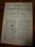 1882 JOURNAL DES DEMOISELLES :Mme De Staal De Launay;Economie Domestique;Correspondance;Revue Musicale; Poème LA FLEUR - Sin Clasificación