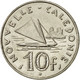 Monnaie, Nouvelle-Calédonie, 10 Francs, 1991, Paris, SUP, Nickel, KM:11 - Nieuw-Caledonië