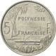 Monnaie, French Polynesia, 5 Francs, 1986, Paris, SUP+, Aluminium, KM:12 - French Polynesia