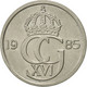 Monnaie, Suède, Carl XVI Gustaf, 50 Öre, 1985, SUP, Copper-nickel, KM:855 - Suède