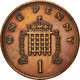 Monnaie, Grande-Bretagne, Elizabeth II, Penny, 1988, TTB, Bronze, KM:935 - 1 Penny & 1 New Penny