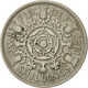 Monnaie, Grande-Bretagne, Elizabeth II, Florin, Two Shillings, 1957, TTB - J. 1 Florin / 2 Schillings