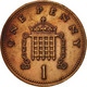 Monnaie, Grande-Bretagne, Elizabeth II, Penny, 1990, TTB, Bronze, KM:935 - 1 Penny & 1 New Penny