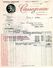 CASSEGRAIN / Conserves Alimentaires / Salaisons / 44 Vertou Nantes /Facture + Lettre De Change Timbrée 1950 - Alimentos
