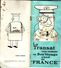 Paquebot France - Guide Du Voyageur Illustré Par Piem - 40 Pages 1965 - !! Tâches Sur Couverture - Other & Unclassified