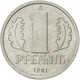 Monnaie, GERMAN-DEMOCRATIC REPUBLIC, Pfennig, 1981, Berlin, SUP, Aluminium - 1 Pfennig