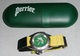 Rare Montre à Quartz PERRIER Bracelet Velcro, état Neuf Avec Sa Boite - Werbeuhren