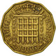 Monnaie, Grande-Bretagne, Elizabeth II, 3 Pence, 1966, TTB+, Nickel-brass - F. 3 Pence