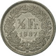 Monnaie, Suisse, 1/2 Franc, 1987, Bern, TTB+, Copper-nickel, KM:23a.3 - Otros & Sin Clasificación