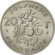 Monnaie, French Polynesia, 20 Francs, 1977, Paris, SUP, Nickel, KM:9 - Polynésie Française