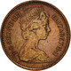 Monnaie, Grande-Bretagne, Elizabeth II, 1/2 New Penny, 1971, TTB, Bronze, KM:914 - 1/2 Penny & 1/2 New Penny