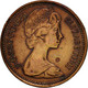 Monnaie, Grande-Bretagne, Elizabeth II, 1/2 New Penny, 1980, TTB, Bronze, KM:914 - 1/2 Penny & 1/2 New Penny