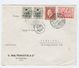 1938 GREECE COVER Stamps 5d CHARIOT HORSE  2x 50l Ovpt 5l , 3d  To AUSTRIA , Censored Censor - Covers & Documents