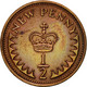 Monnaie, Grande-Bretagne, Elizabeth II, 1/2 New Penny, 1974, TTB, Bronze, KM:914 - 1/2 Penny & 1/2 New Penny