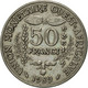 Monnaie, West African States, 50 Francs, 1989, Paris, TTB+, Copper-nickel, KM:6 - Ivory Coast