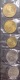 Complete Set Of 05 Vietnam Uncirculate UNC Coins 2003 : 200, 500, 1000, 2000 &amp; 5000 Dongs / 2 Images - Autres – Asie