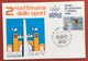 C.O.N.I. 2 SETTIMANA DELLO SPORT CARTOLINA E ANNULLO SPECIALE ROMA PRATI  1984 SU L. 250 CIVILTA' CONTADINE - Non Classificati