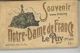 LE PUY EN VELAY - Carnet Complet De 20 CPA "Souvenir D'une Visite à NOTRE DAME DE FRANCE " - Le Puy En Velay