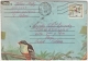 1987-EP-225 CUBA 1987 Ed.203. POSTAL STATIONERY ANGOLA WAR USE. TOCORORO AVES PAJAROS BIRD. - Briefe U. Dokumente