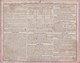 CALENDRIER   1874   ALMANACH  DES  POSTES  (  37  CHATEAU  D' AMBOISE  ) . (  2  SCANS R° V°  ) - Grand Format : ...-1900