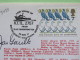 Great Britain 1977 Signed Military Special Cover From Hendon To U.K. - Ship - Birds Geese Christmas - Covers & Documents