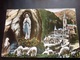 108 - LOURDES La Basilique Et L'Apparition - GRAND FORMAT 21,5cm X 14,5cm - Lourdes