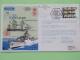 Great Britain 1980 Signed Military Special Cover From Ship HMS Tartar To U.K. - Helicopter - European Community Election - Covers & Documents