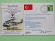 Great Britain 1988 Signed Military Special Cover From Ankara Turkey To Izmir - Istambul - Plane - Royal Visit - Turkey F - Covers & Documents