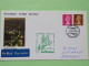 Great Britain 1993 First Flight Card From London To Dresden Germany - Lufthansa Plane - Machin - Lettres & Documents