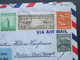 USA 1941 By Transatlantic Airmail. San Diego - Berlin. 3-fach Zensur. Geöffnet Oberkommando Der Wehrmacht. Zensurpost - Lettres & Documents