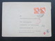 Schweiz 1944 Zensurpost Mehrfachzensur Der Wehrmacht. Zensurstempel:Ad / 46 / 24 / N. Nach Strassburg Elsass. Nr.300 Mef - Storia Postale