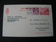 DK Karte1950 Luftpost Italien - Postal Stationery