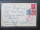 Belgien 1943 ?! Zensurbeleg / Zensurpost Mehrfachzensur Der Wehrmacht OKW. Liege - Neu Petershain Niederlausitz - Storia Postale