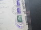 Italien 1941 Zensurpost Nach Frankreich Viele Zensurstempel. OKW Wehrmacht / Verificato Per Censura Torino 31 Usw... - Oorlogspropaganda