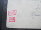 Italien 1941 Zensurpost Nach Frankreich Viele Zensurstempel. OKW Wehrmacht / Verificato Per Censura Torino 31 Usw... - Oorlogspropaganda