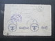 Delcampe - Italien 1941 Zensurpost Nach Frankreich Viele Zensurstempel. OKW Wehrmacht / Verificato Per Censura Torino 31 Usw... - War Propaganda