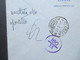 Delcampe - Italien 1943 Zensurpost Ovada Alessandrie - Augsburg. Mehrfachzensur OKW Viele Zensurstempel + Vermerk! - Kriegspropaganda