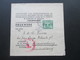 Niederlande 1941 Streifband / Zensurpost Roter Zensurstempel. OKW. Zutphen - Braunschweig. Voorwaarts - Cartas & Documentos