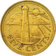 Monnaie, Barbados, 5 Cents, 1982, Franklin Mint, TTB, Laiton, KM:11 - Barbados (Barbuda)