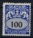 Danzig: Porto Mi Nr 37  Postfrisch/neuf Sans Charniere /MNH/** - Strafport