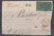 Ducato Di Modena (1856) - FRODE POSTALE Con Riutilizzo Di Due Metà Di Due Diversi Francobolli  Da 5 Cent. (periziata) - Modena