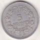 5 FRANCS 1949 B (Beaumont Le Roger).   (9 Fermé) Aluminium - Autres & Non Classés