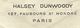 Enveloppe - Colonel Halsey Dunwoody - 127 Faubourg St Honoré à Paris - US Army, Orly, American Airlines - Other & Unclassified