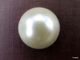 1 Cabochon Blanc Imitation Perle De Culture Environ 20x10mm En Résine - Perles